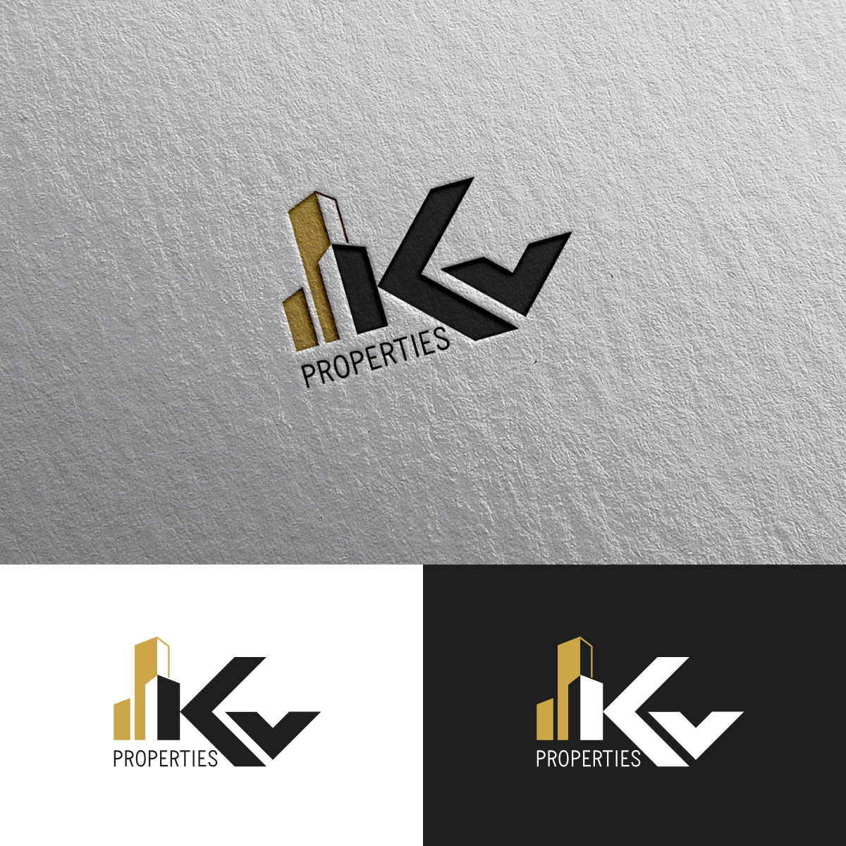 Logo Design by chris Ray for KV Properties | Design #32065422