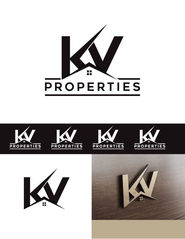 Logo Design by VectorForge for KV Properties | Design #32074831