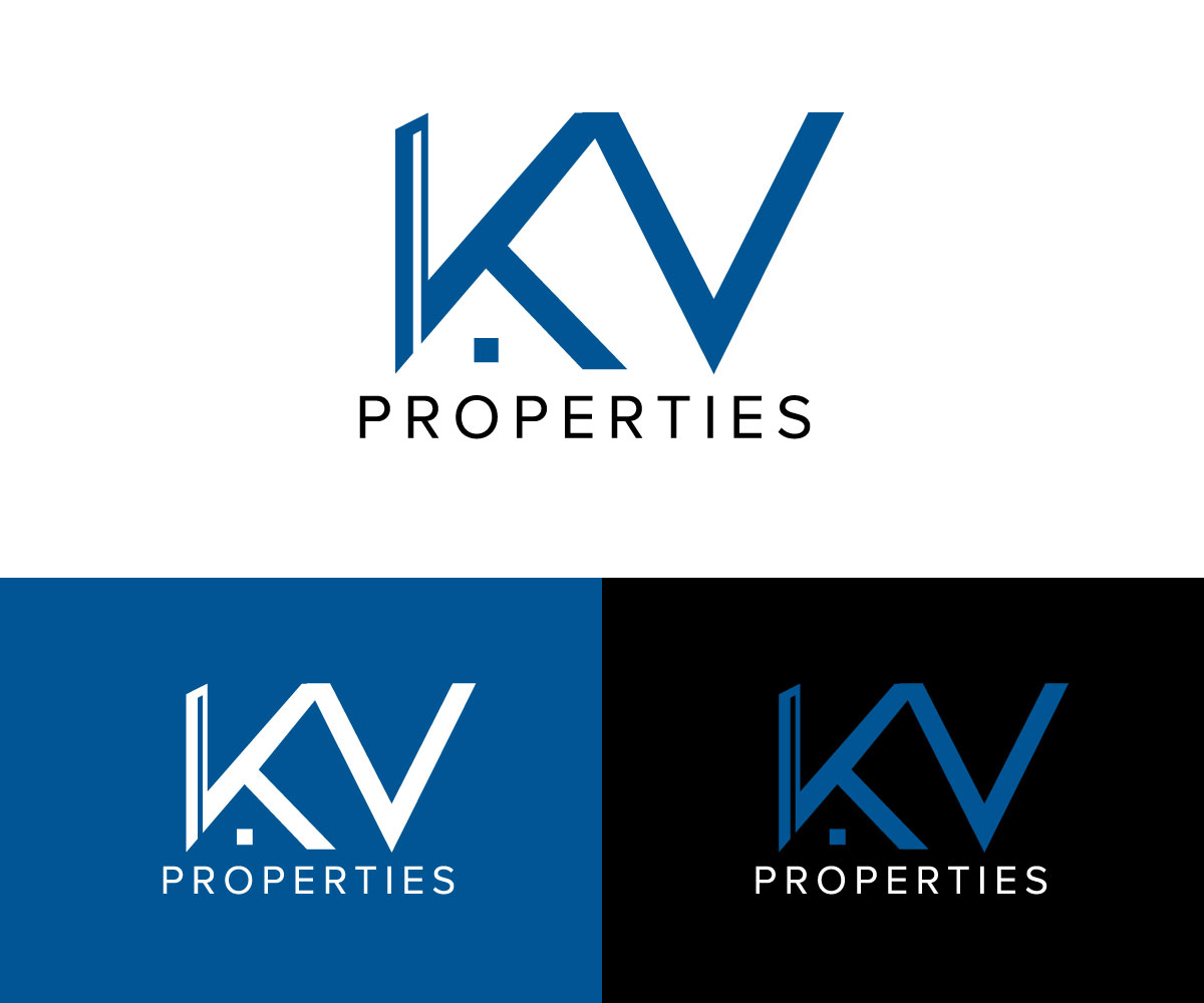 Logo Design by RaKu 2 for KV Properties | Design #32094105