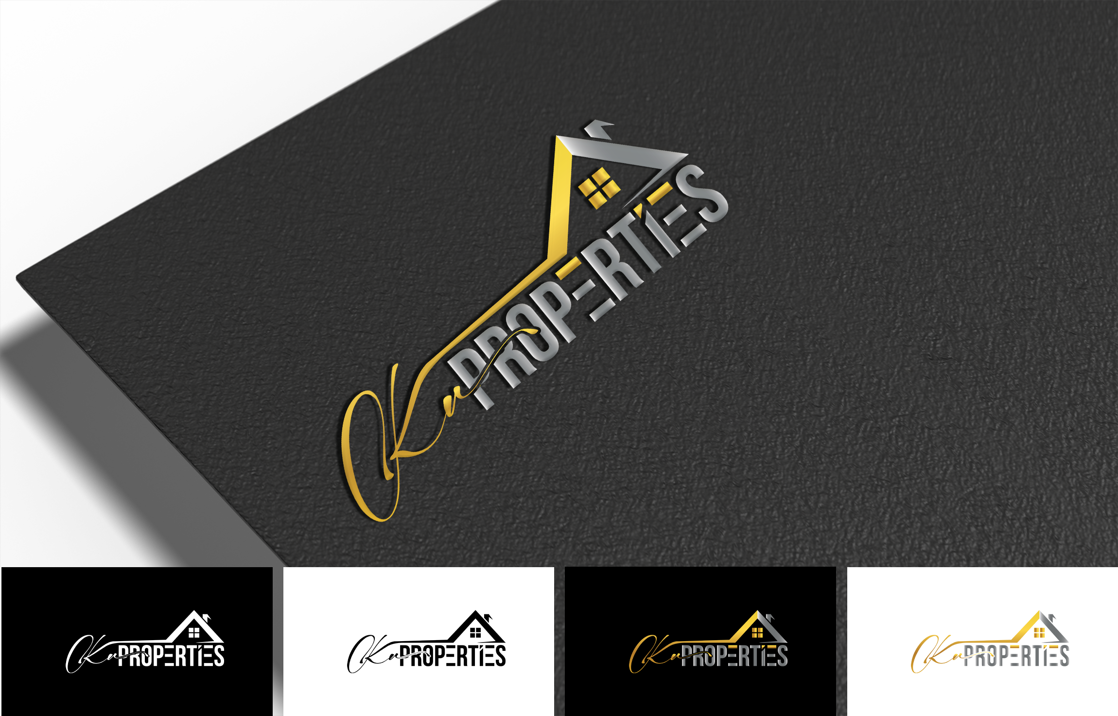 Logo Design by DesignerShahadat for KV Properties | Design #32064503