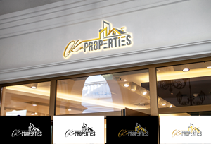 Logo Design by DesignerShahadat for KV Properties | Design: #32064511