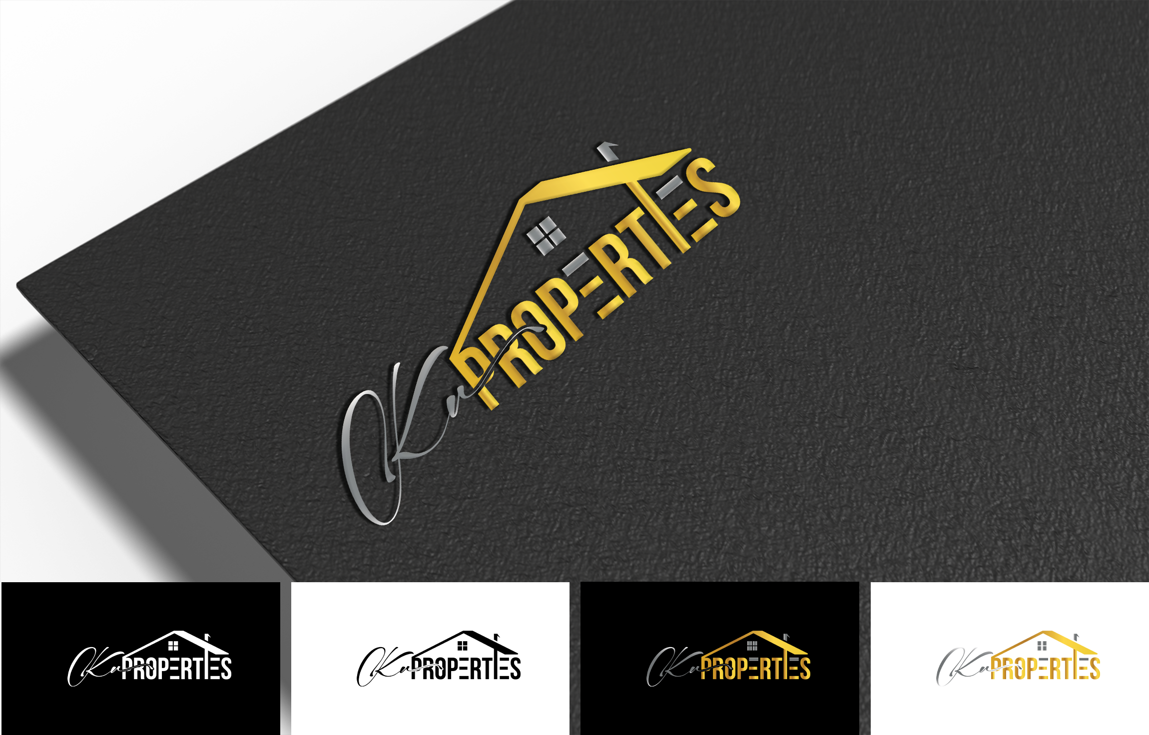 Logo Design by DesignerShahadat for KV Properties | Design #32064562