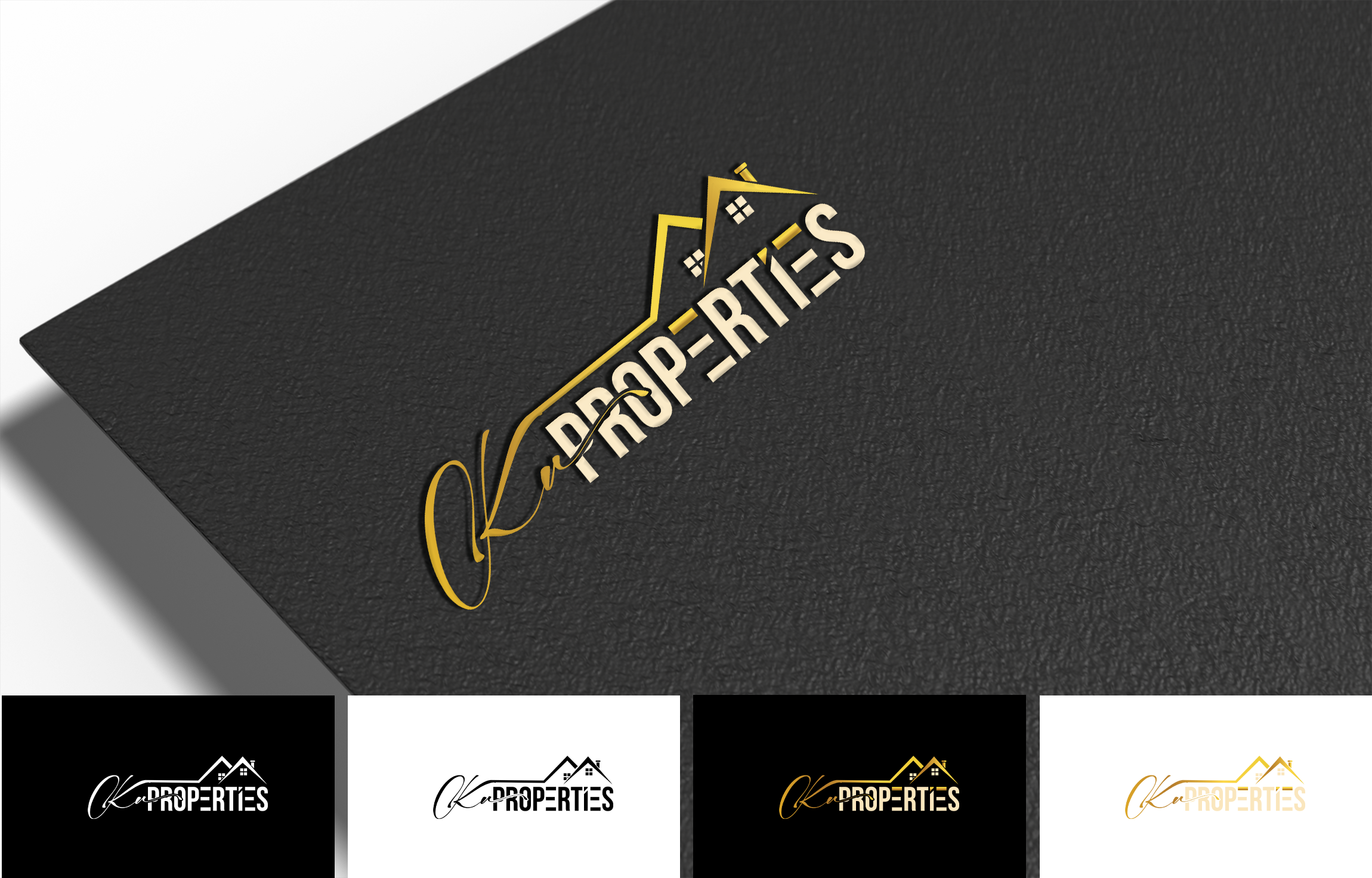 Logo Design by DesignerShahadat for KV Properties | Design #32079890