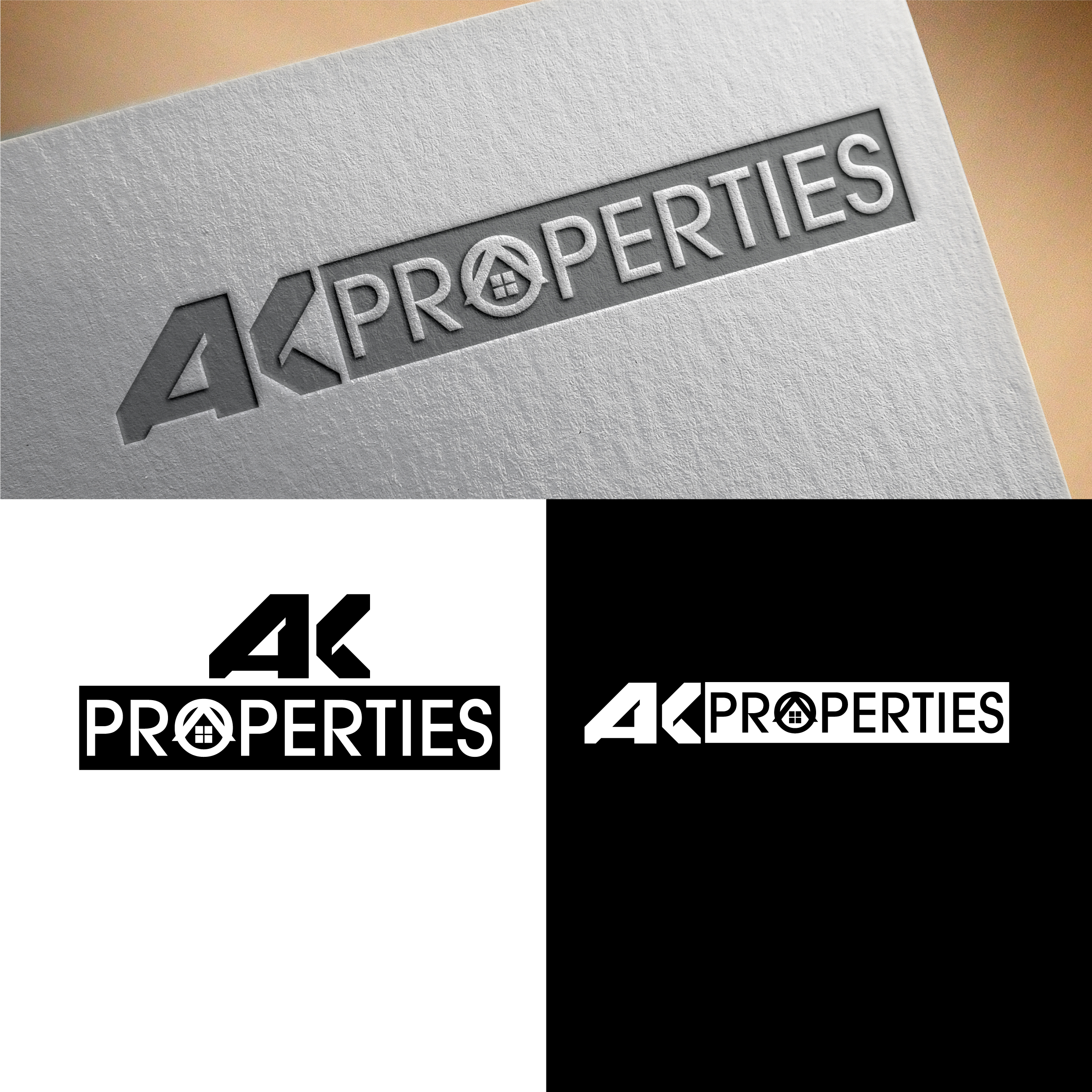 Logo Design by Choulous11 for KV Properties | Design #32076010