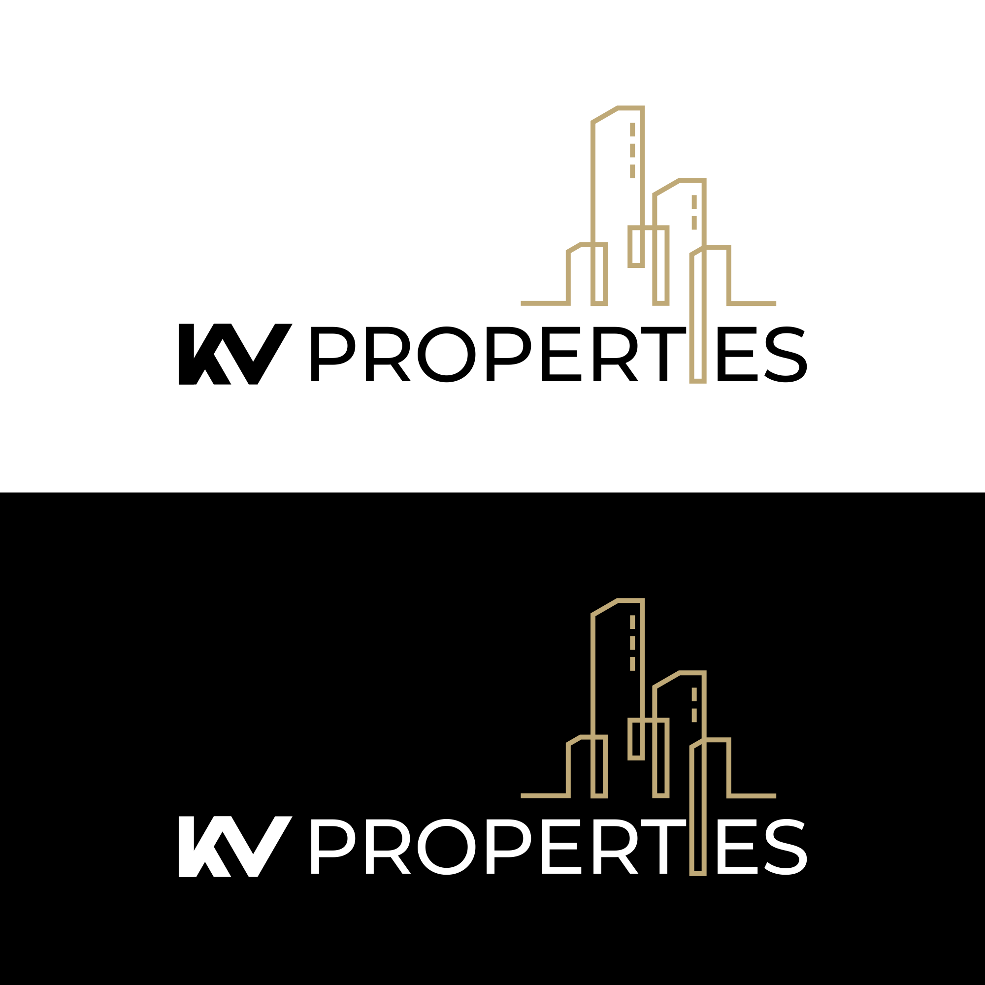 Design de Logo par Mevn_D pour KV Properties | Design #32072024