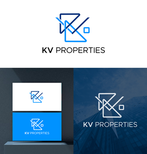 Logo Design by debdesign for KV Properties | Design: #32066689