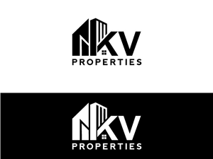 Logo Design by the majestic design for KV Properties | Design: #32065655