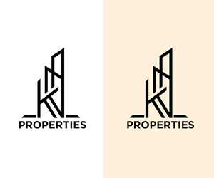 Logo Design by Ansh Design for KV Properties | Design: #32066521
