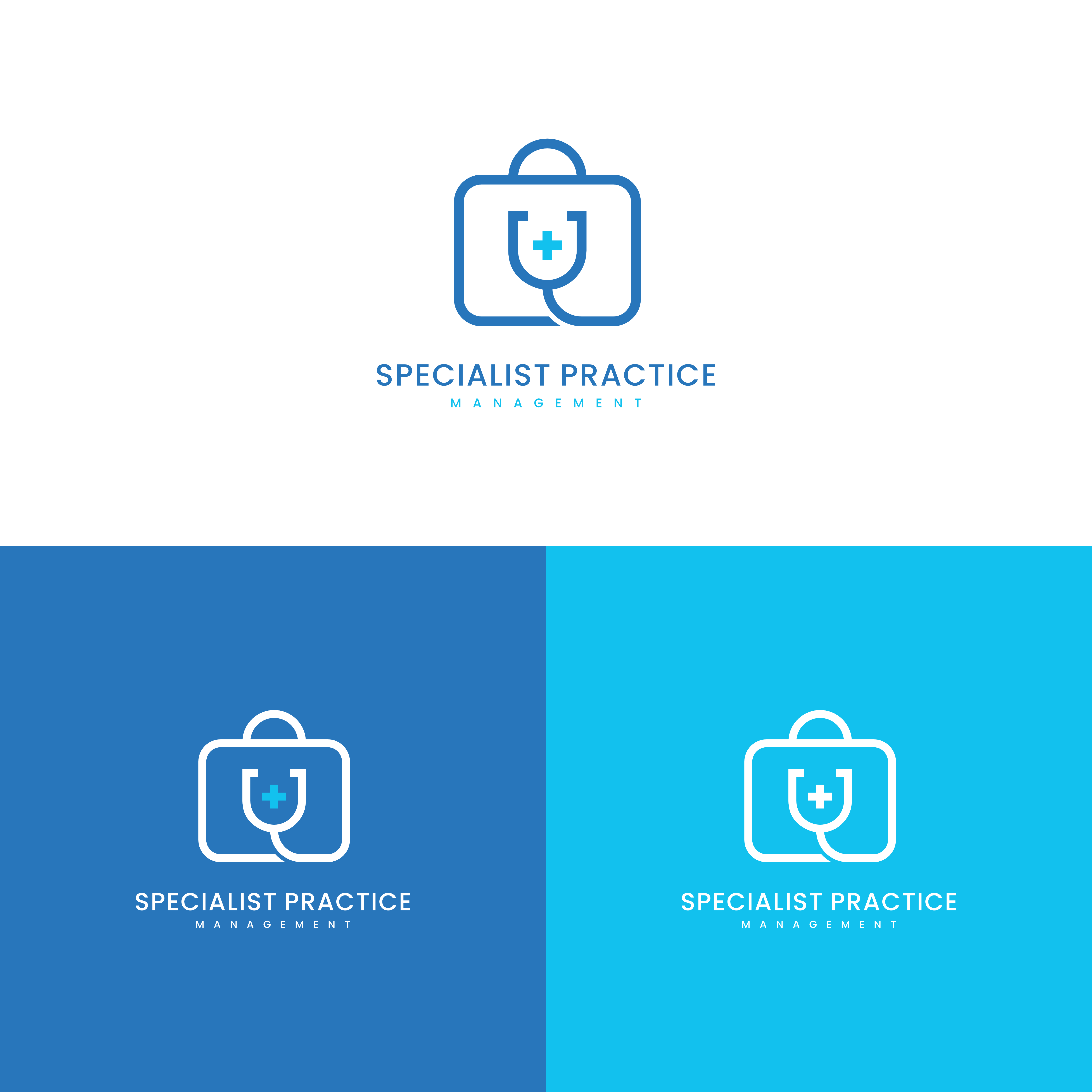 Logo Design by Doa anakKU for Specialist Practice Management  | Design #32072059
