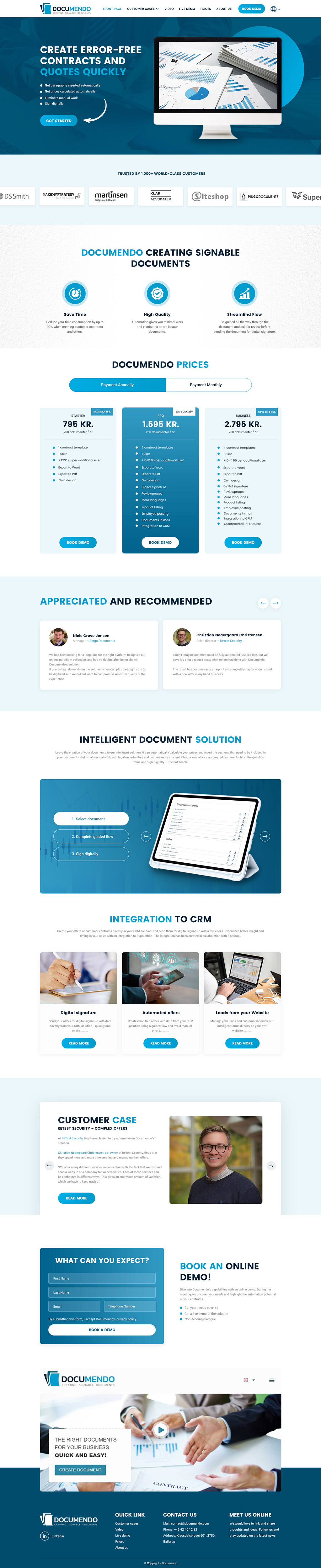 Web Design by Revolt Team for this project | Design #32091516