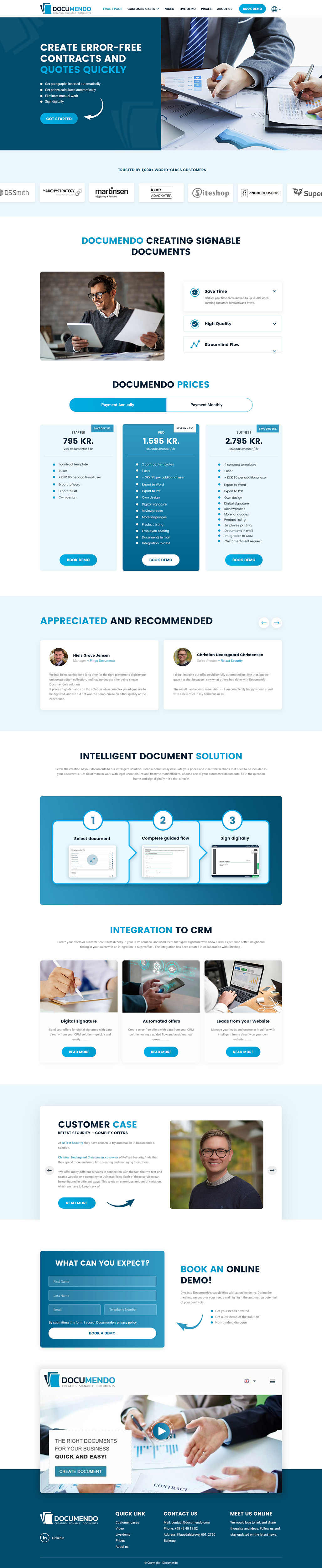 Web Design by Revolt Team for this project | Design #32093697