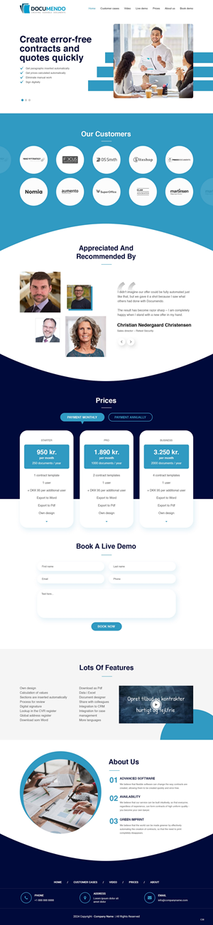 Web Design par pb pour ce projet | Design : #32075290