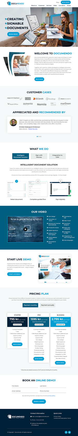 Web Design by Starlyn DS for this project | Design: #32084164