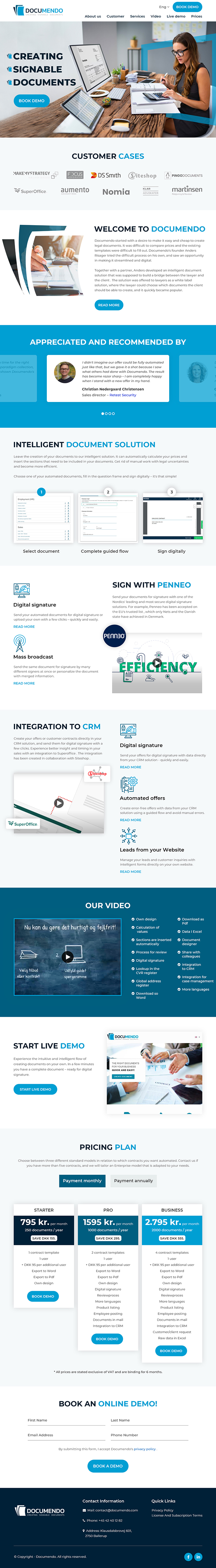 Web Design by Starlyn DS for this project | Design #32091390