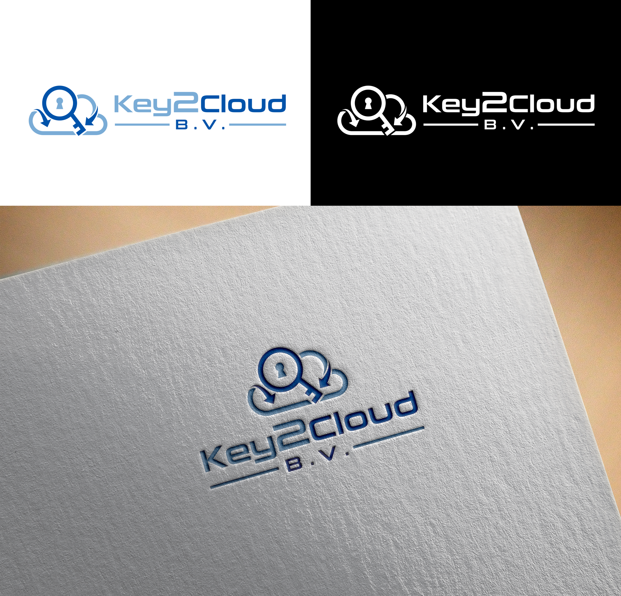 Diseño de Logo por RA-bica para Key2Cloud B.V. | Diseño #32072907