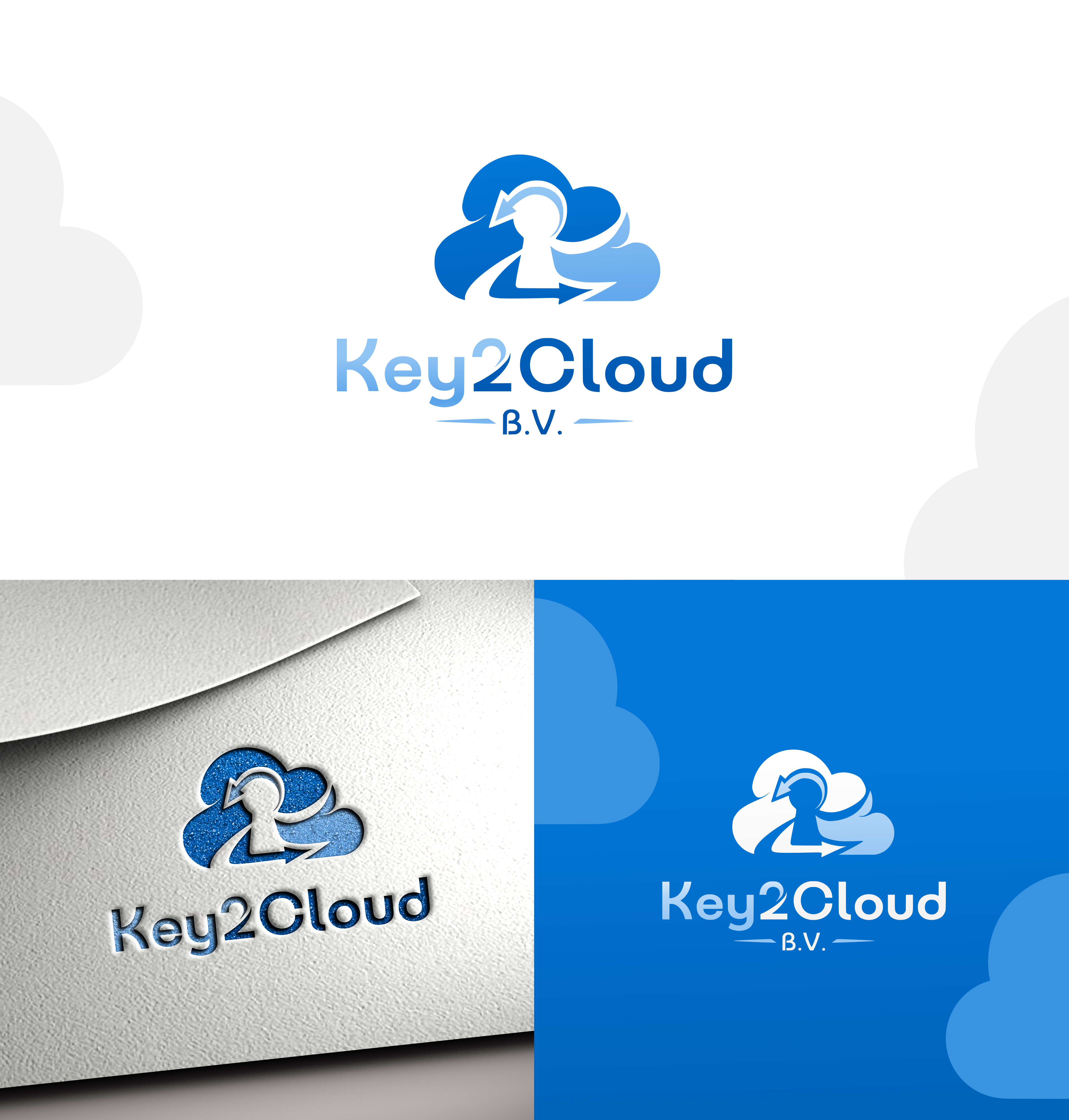 Diseño de Logo por Sistemais para Key2Cloud B.V. | Diseño #32076324