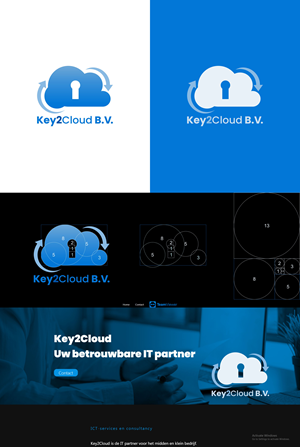 Diseño de Logo por QILLASOFT-Design para Key2Cloud B.V. | Diseño: #32070203