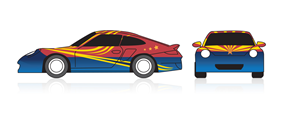 Car Wrap Design by MNM