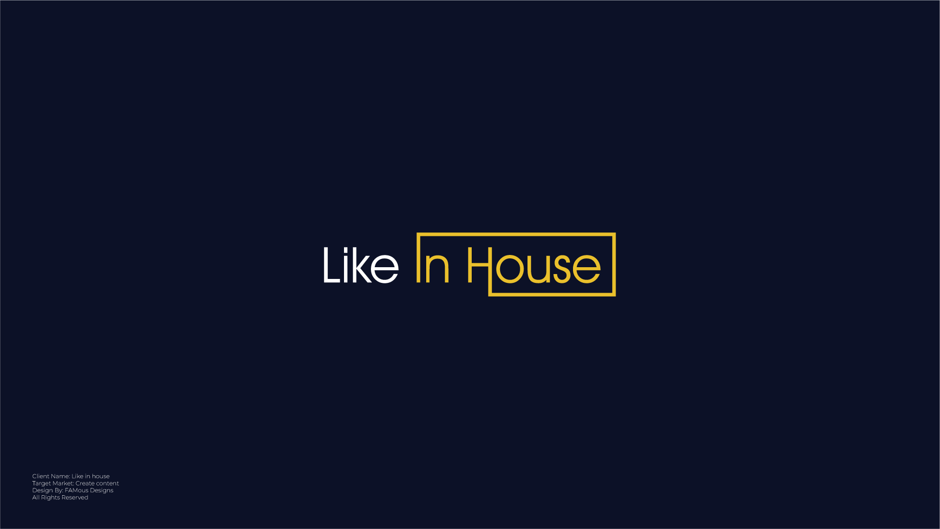 Logo Design by FAMous_Designs for this project | Design #32074789
