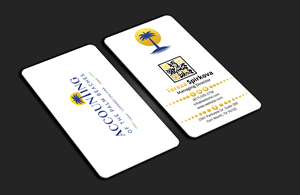 Business Card Design by DesignerShahadat for Accounting of the Palm Beaches | Design: #32074230