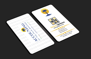 Business Card Design by DesignerShahadat for Accounting of the Palm Beaches | Design: #32074231