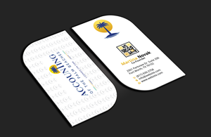 Visitenkarten-Design von DesignerShahadat für Accounting of the Palm Beaches | Design: #32074233