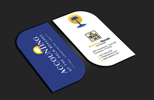 Visitenkarten-Design von DesignerShahadat für Accounting of the Palm Beaches | Design: #32074235