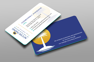 Diseño de Tarjeta de Presentación por Uttom 2 para Accounting of the Palm Beaches | Diseño: #32088935