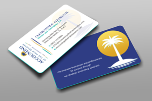 Diseño de Tarjeta de Presentación por Uttom 2 para Accounting of the Palm Beaches | Diseño: #32089018