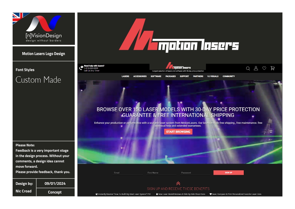Diseño de Logo por nvisiondesign.co.uk para Beyond Laser Systems | Diseño #32090892