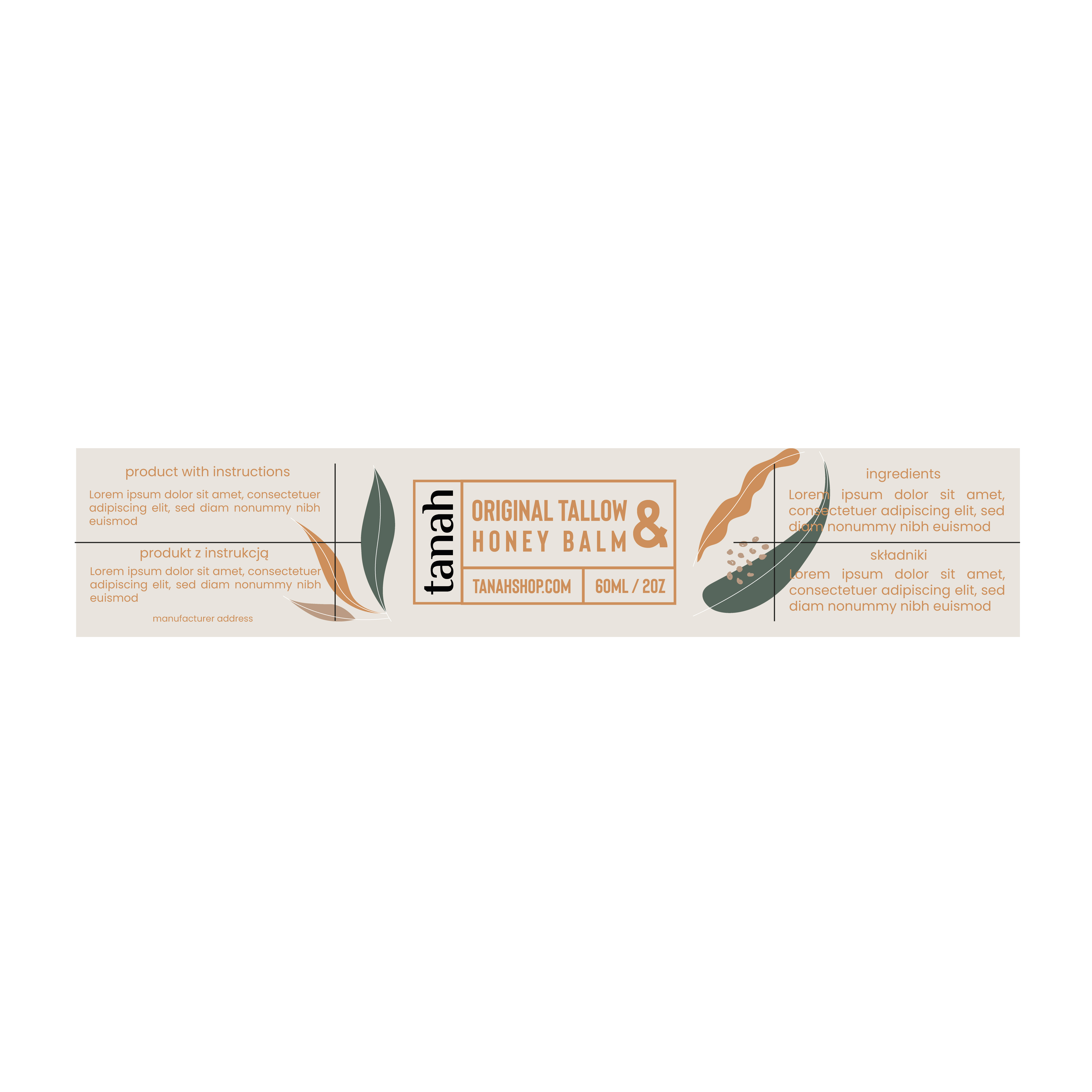Packaging Design by Eve.A for Tanah Sp. z o.o. | Design #32077018