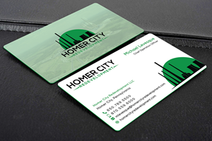 Business Card Design by Creative Moon Design for Homer City Redevelopment LLC | Design: #32081333