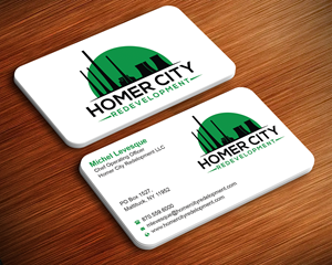 Visitenkarten-Design von Creative Mehedi für Homer City Redevelopment LLC | Design #32078918