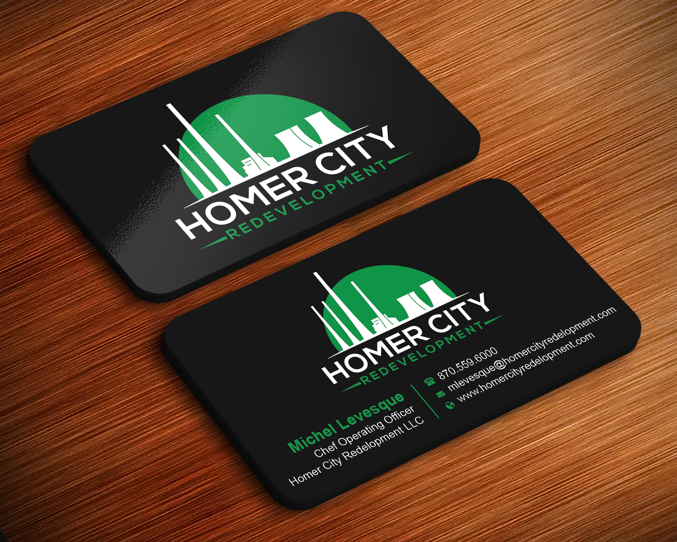 Diseño de Tarjeta de Presentación por SM~ Designer para Homer City Redevelopment LLC | Diseño #32078951