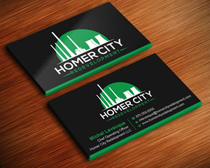 Design de Carte de Visite par SM~ Designer pour Homer City Redevelopment LLC | Design : #32078952