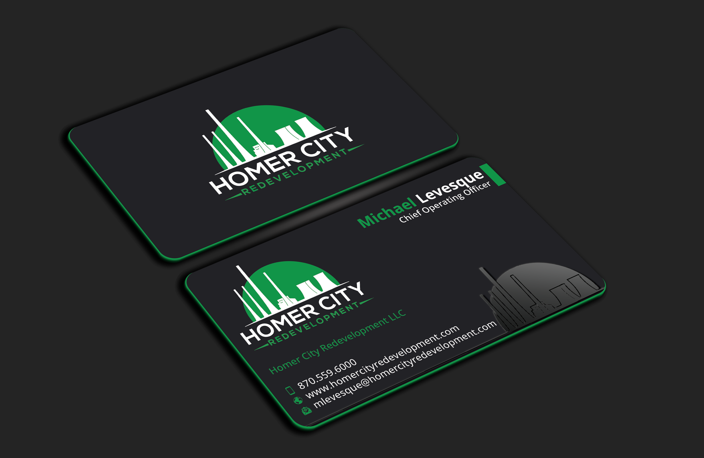 Visitenkarten-Design von DesignerShahadat für Homer City Redevelopment LLC | Design #32082700