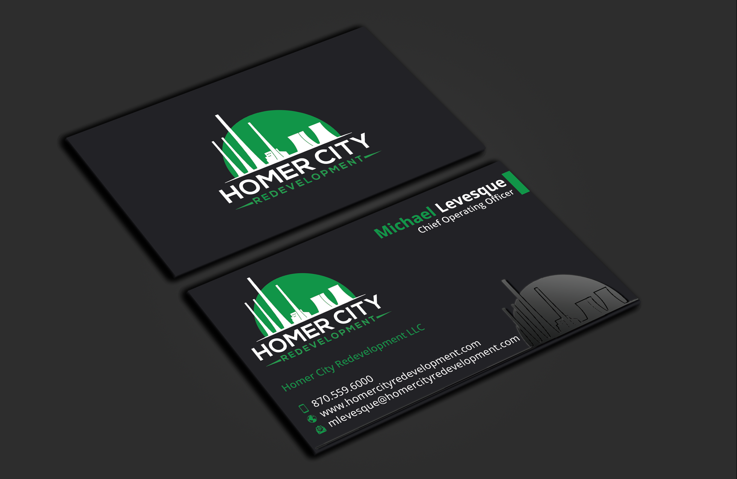 Visitenkarten-Design von DesignerShahadat für Homer City Redevelopment LLC | Design #32082706