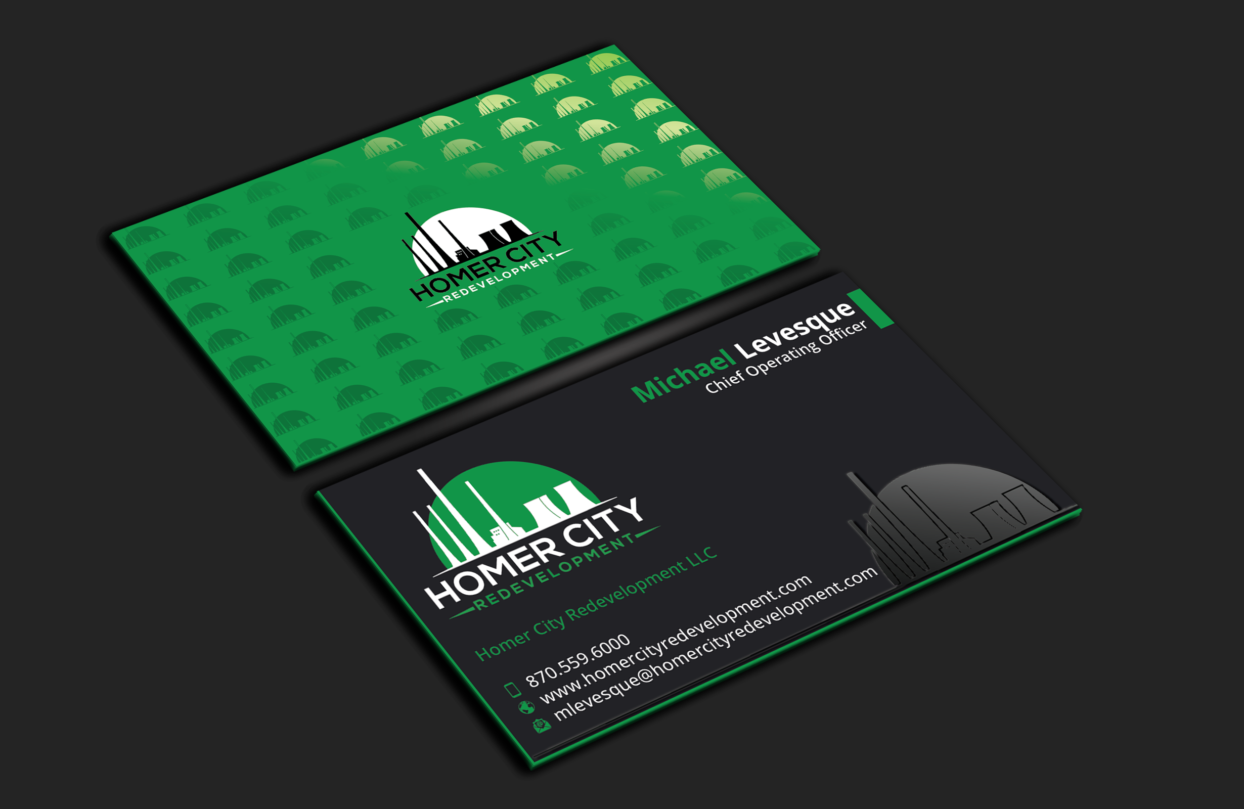 Visitenkarten-Design von DesignerShahadat für Homer City Redevelopment LLC | Design #32082709