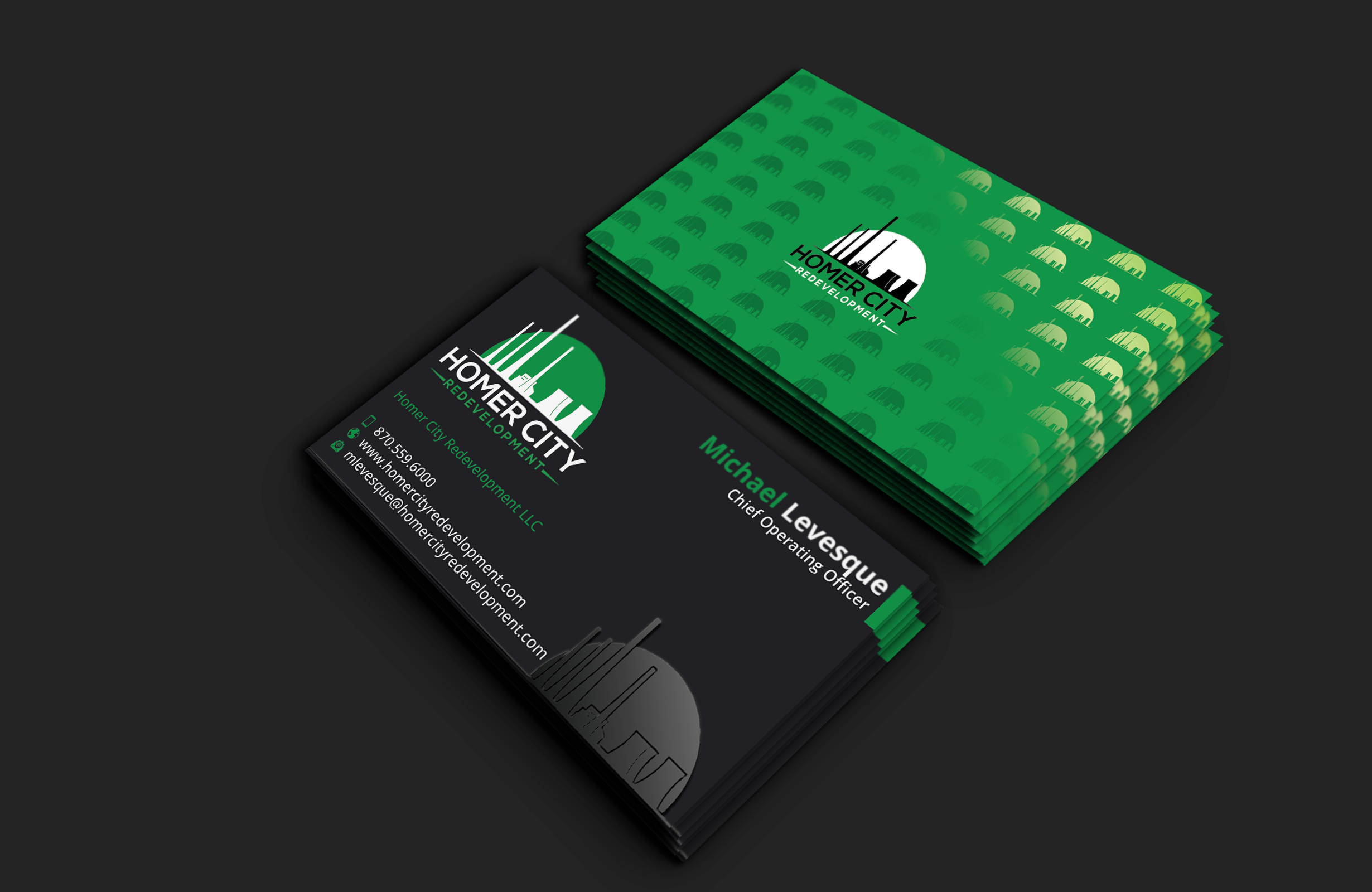 Visitenkarten-Design von DesignerShahadat für Homer City Redevelopment LLC | Design #32082711