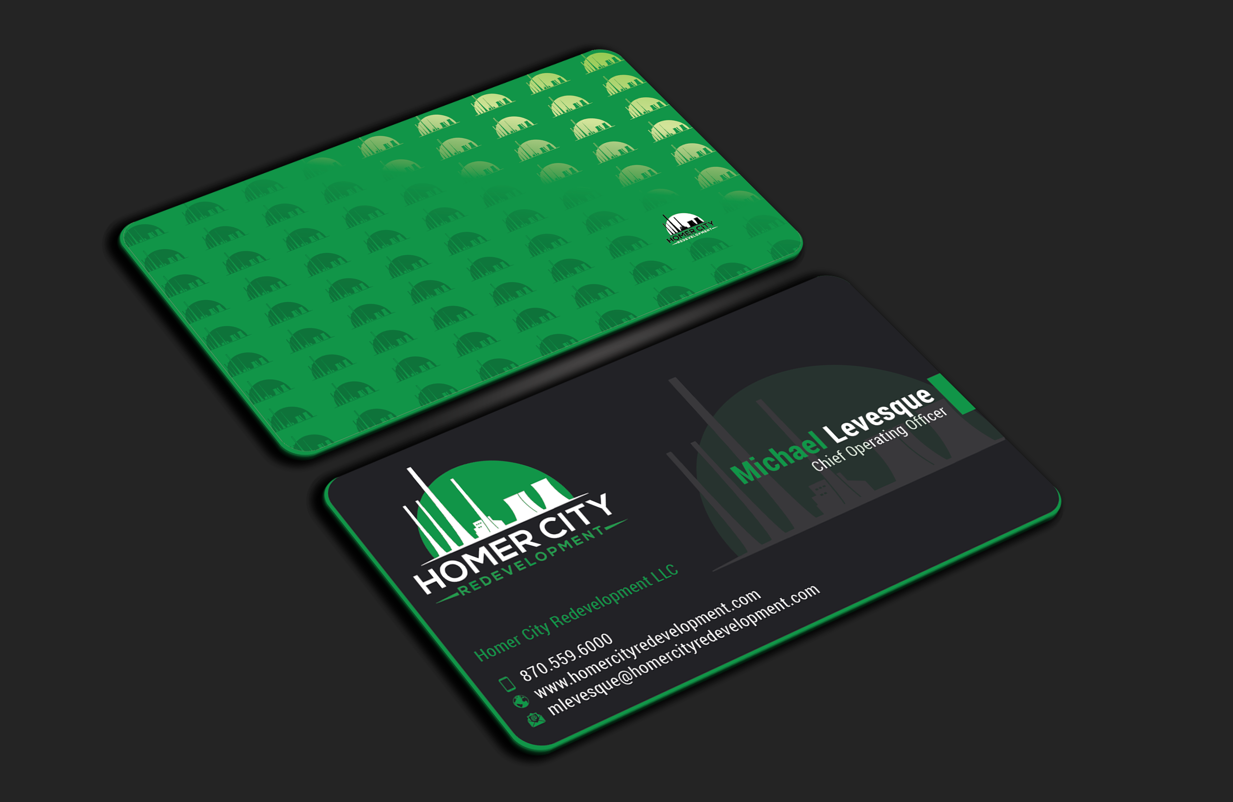 Business Card Design by DesignerShahadat for Homer City Redevelopment LLC | Design #32083627