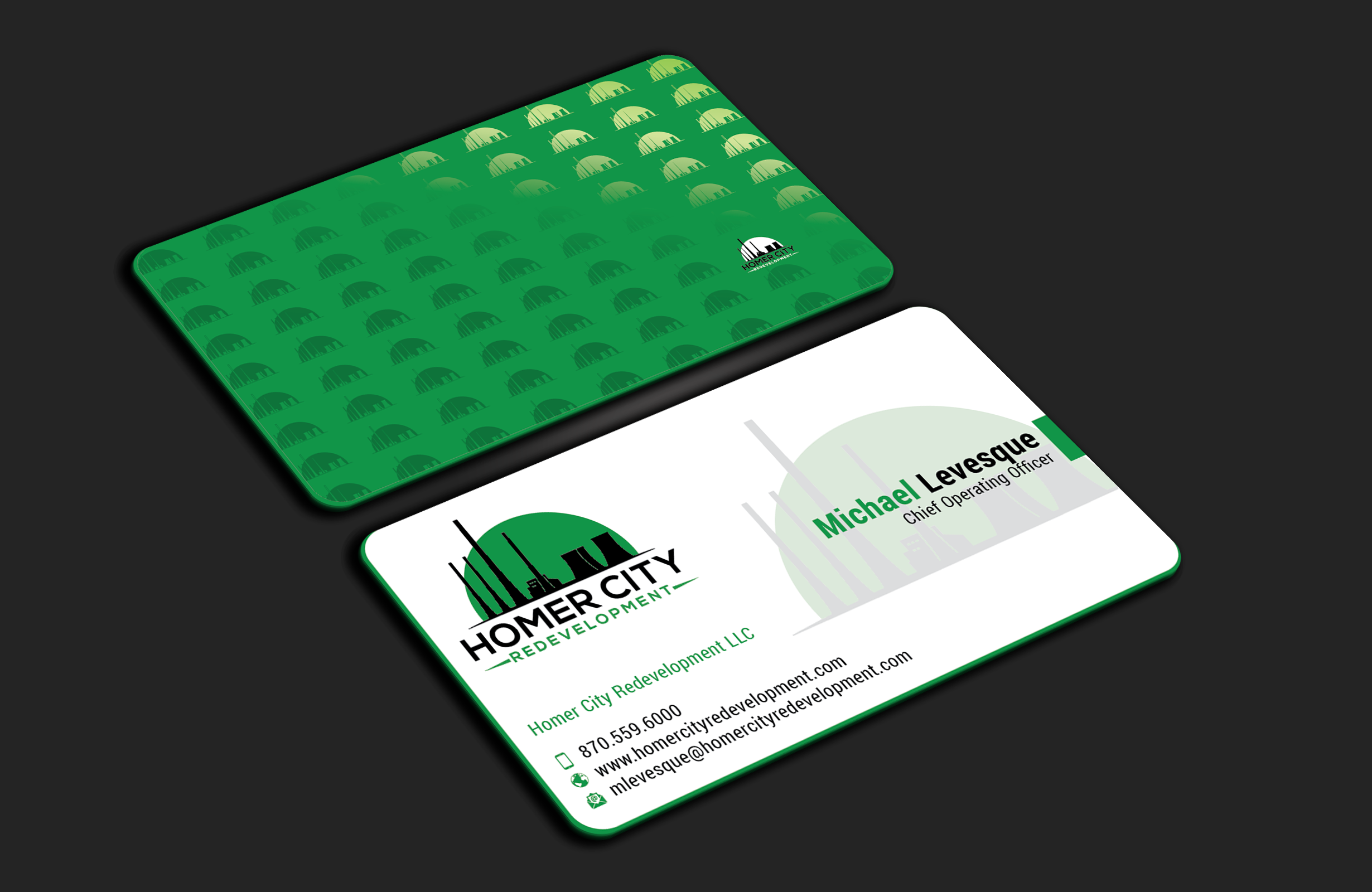 Business Card Design by DesignerShahadat for Homer City Redevelopment LLC | Design #32083630