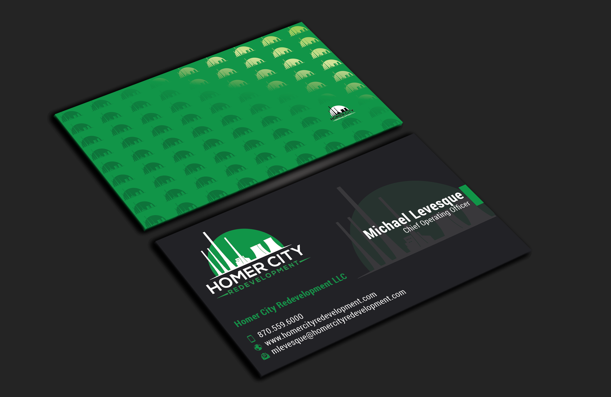 Business Card Design by DesignerShahadat for Homer City Redevelopment LLC | Design #32083651