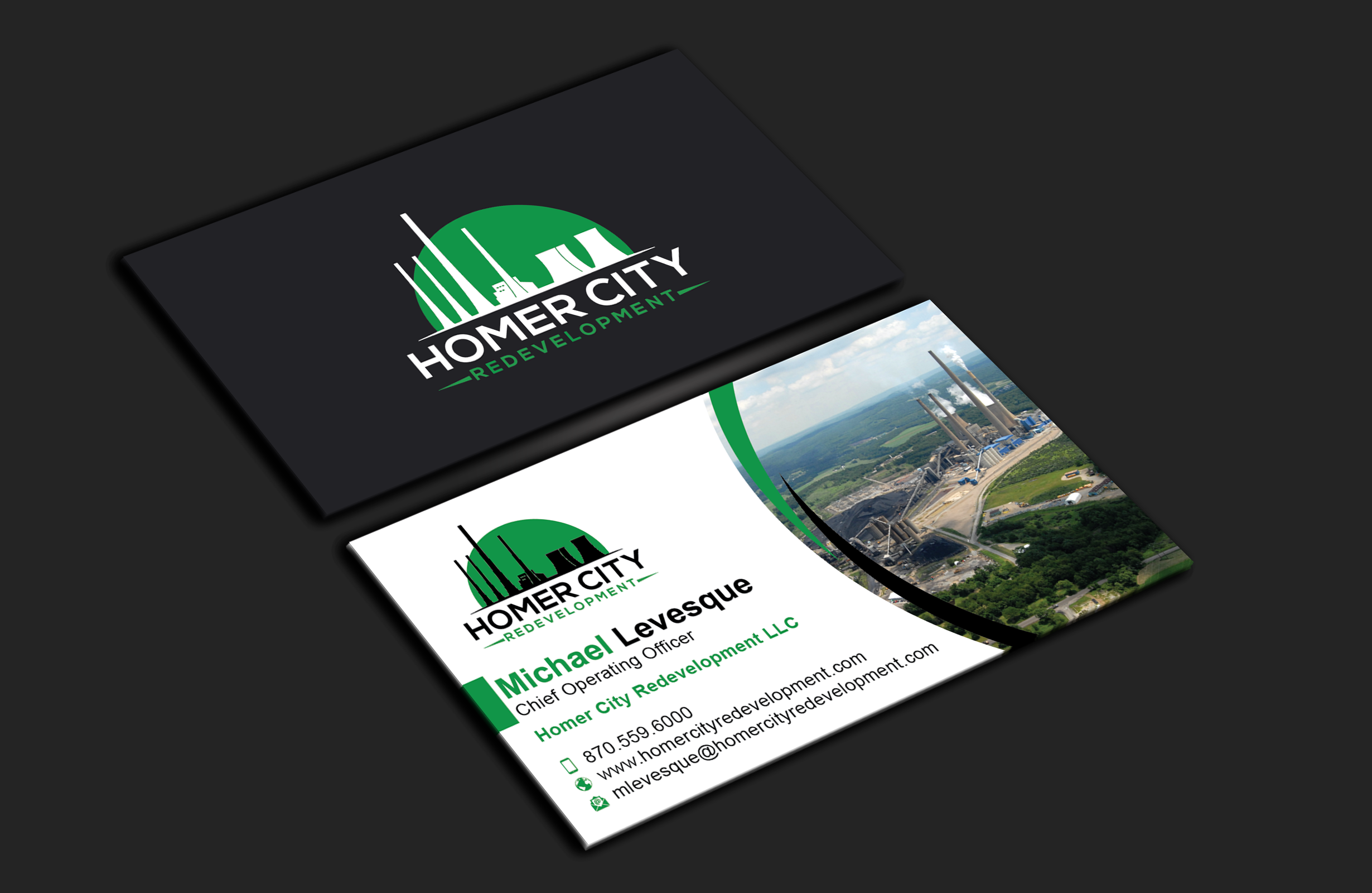 Visitenkarten-Design von DesignerShahadat für Homer City Redevelopment LLC | Design #32094440