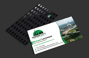 Business Card Design by DesignerShahadat for Homer City Redevelopment LLC | Design: #32094458