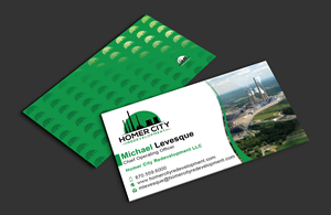 Business Card Design by DesignerShahadat for Homer City Redevelopment LLC | Design: #32094459