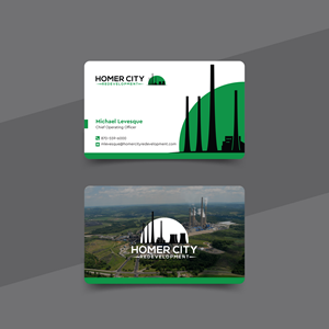 Visitenkarten-Design von Doobs für Homer City Redevelopment LLC | Design #32081873