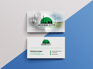 Visitenkarten-Design von Azmat für Homer City Redevelopment LLC | Design #32094224
