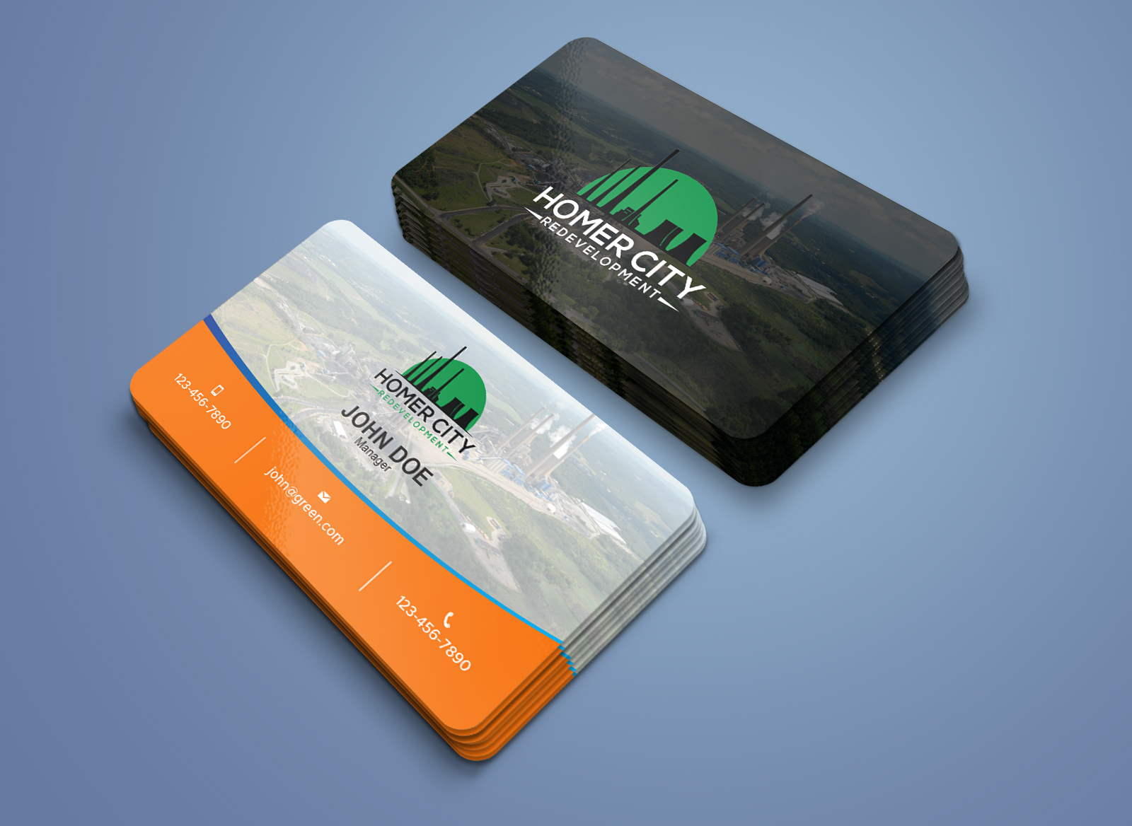 Design de Carte de Visite par creativeoutline pour Homer City Redevelopment LLC | Design #32080618