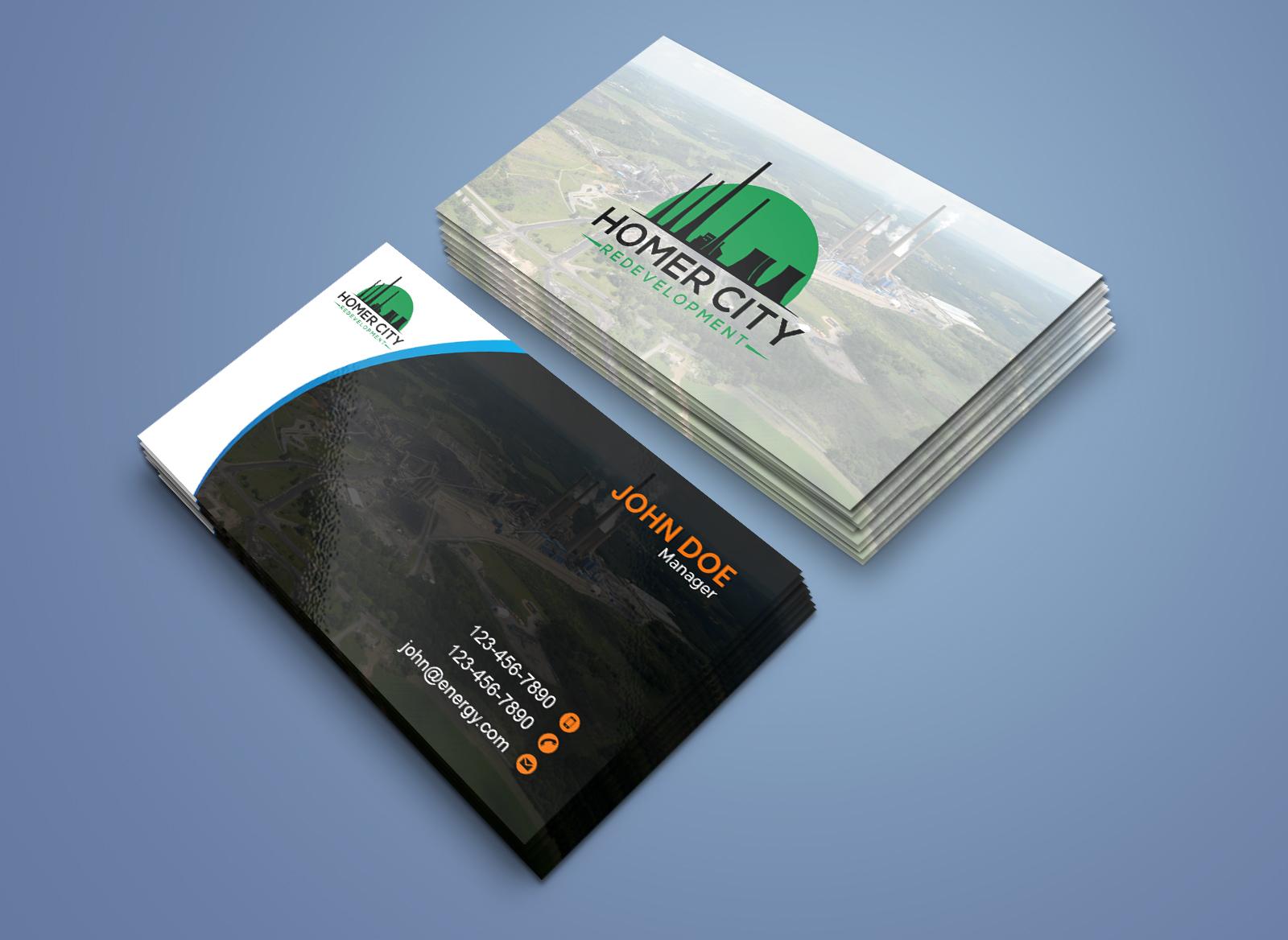 Design de Carte de Visite par creativeoutline pour Homer City Redevelopment LLC | Design #32080620