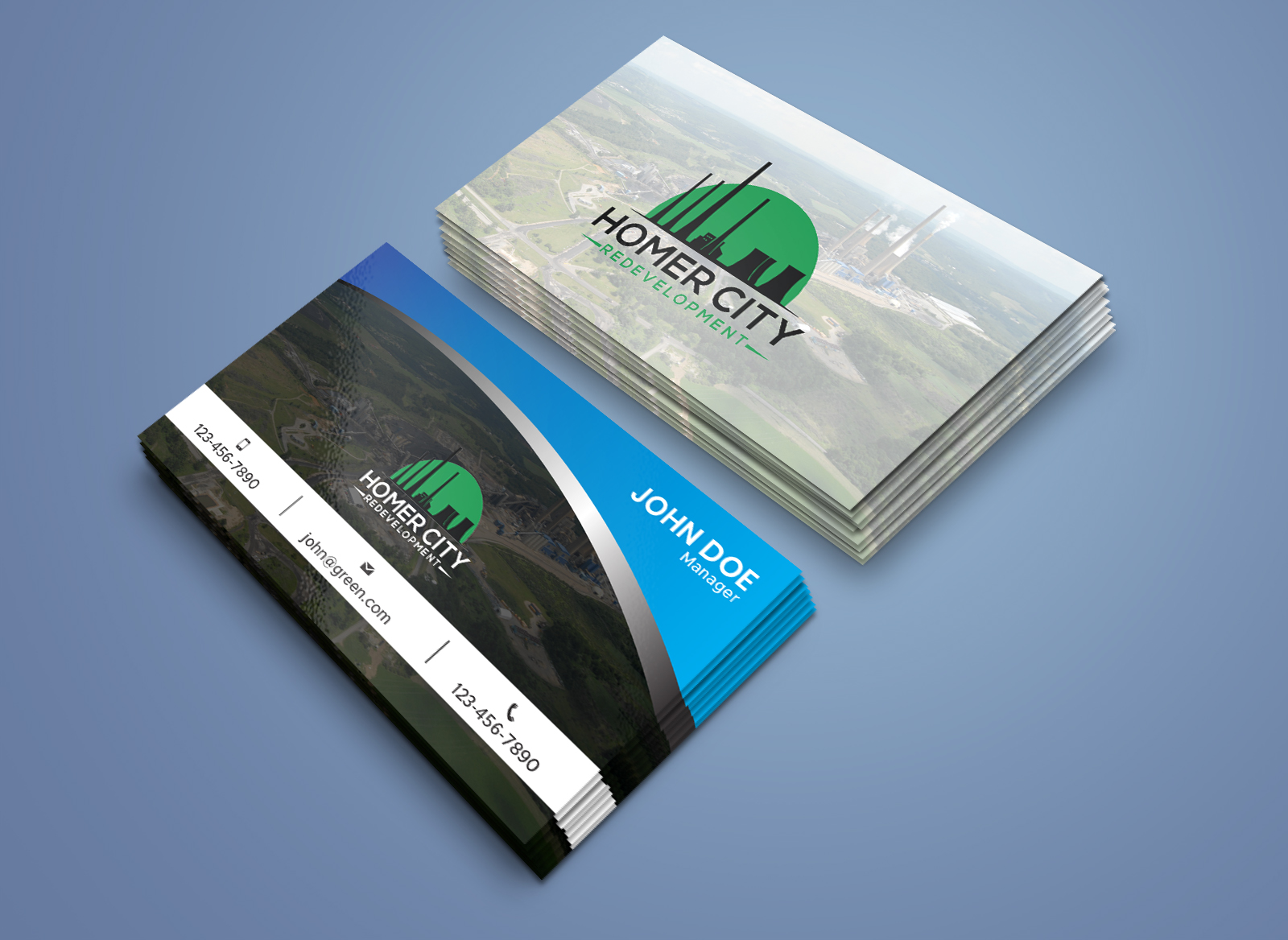 Business Card Design by creativeoutline for Homer City Redevelopment LLC | Design #32080624